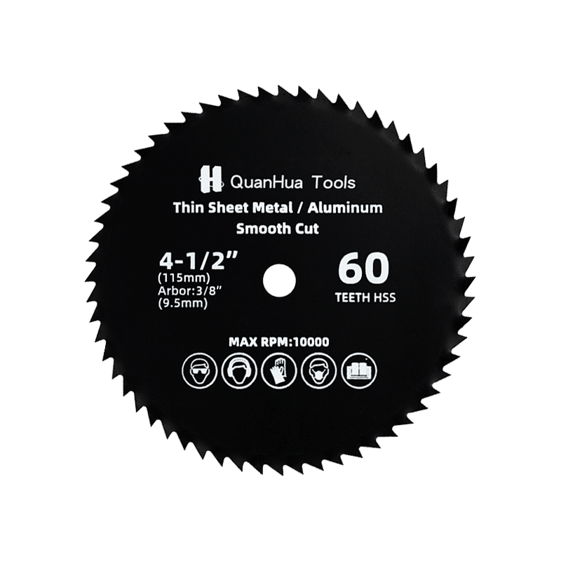60T Yüksek Sertlik HSS Yüksek Hızlı Çelik Daire Testere Bıçağı QH-MH11501